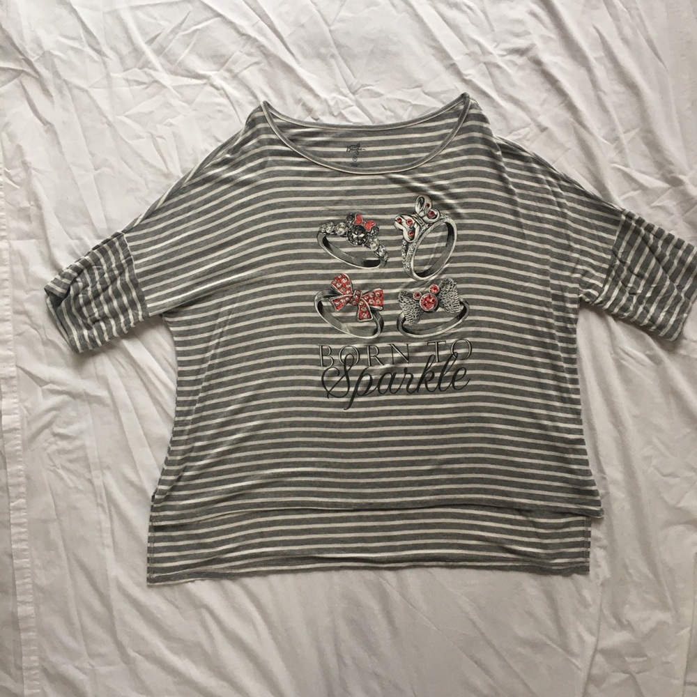 Disney Born to Sparkle Minnie Mouse shirt